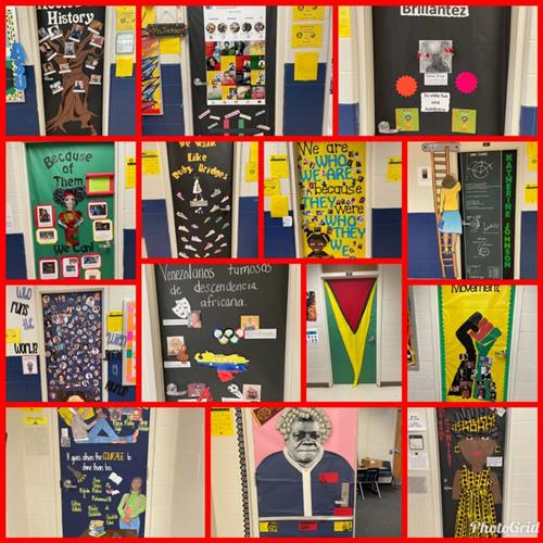 Black History Month Door Decorations